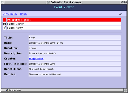 Event Editor